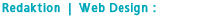 Redaktion, Web Design